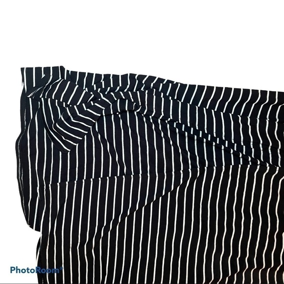 GUESS black and white spaghetti strapped maxi - Picture 7 of 9